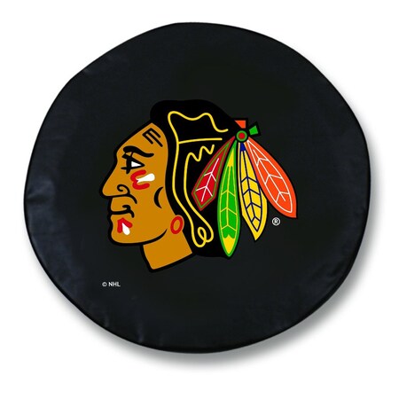 30 X 10 Chicago Blackhawks Tire Cover